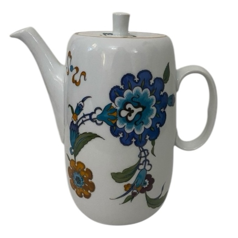 ROYAL WORCESTER Palmyra Porcelain Floral Coffee Pot